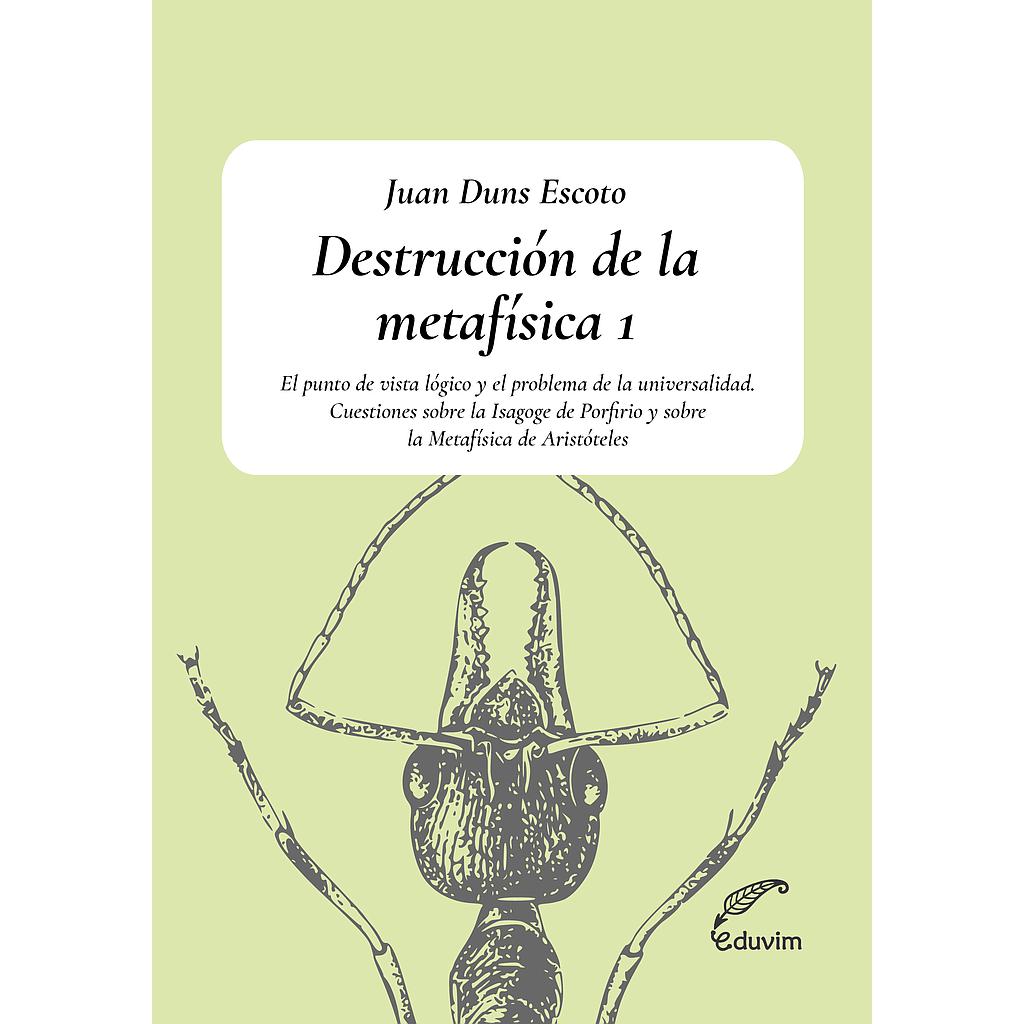 Destrucción de la metafísica 1